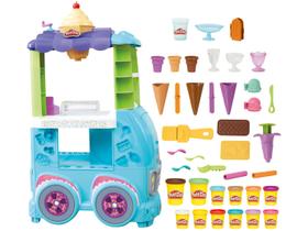 Massinha Play-Doh Super Caminhão de Sorvete - Hasbro com Acessórios