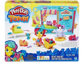 Massinha Play-Doh Town Pet Shop - Hasbro com Acessórios