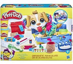 Massinha PlayDoh Kit Veterinario Pet-shop Hasbro F3639