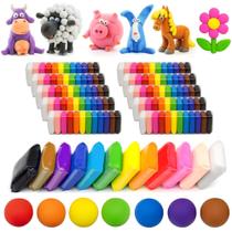 Massinha Pula Pula Macia EVA Lembrancinha Festa Infantil p/ Sacolinha Surpresa 120pçs Massinha Pula Pula Macia EVA Lembrancinha Festa Infantil p/ Sacolinha Surpresa 120pçs