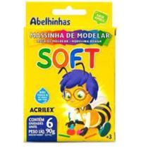 Massinha Soft Conjunto com 6 Cores