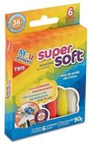 Massinha Tris Super Soft 090 G 006 Cores