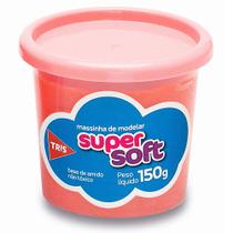 Massinha Tris Super Soft 150 g Rosa 688442 688442