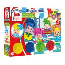 Massinha Tutti Frutti Cabelos - Studio Hair 539 - Super Toys Massinha Tutti Frutti Cabelos - Studio Hair 539 - Super Toys
