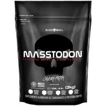 Masstodon Hipercalórico Sabor Baunilha Black Skull Refil 3kg Masstodon Hipercalórico Sabor Baunilha Black Skull Refil 3kg