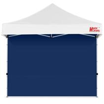 MASTERCANOPY SunWall con toldo lateral 10x10 pies Protección UV Azul Marino