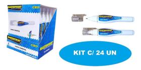 Masterprint Caneta Corretiva Líquida Branquinho Kit 24 Uni M Masterprint Caneta Corretiva Líquida Branquinho Kit 24 Uni M