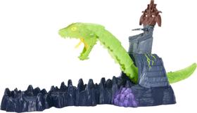 Masters of the UniverseAnimated Snake Mountain Playset nao acompanha figuras