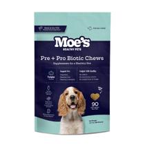 Mastigáveis Probióticos para Cães Moe's Healthy Pets Abóbora 90 Unidades Mastigáveis Probióticos para Cães Moe's Healthy Pets Abóbora 90 Unidades