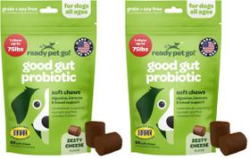 Mastigáveis Probióticos Ready Pet Go! Saúde Digestiva para Cães 60 unidades Mastigáveis Probióticos Ready Pet Go! Saúde Digestiva para Cães 60 unidades