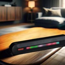maston YX-06 Caixa De Som Pc Soundbar Gamer Led Rgb Caixinha Potente P2