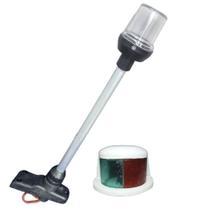 Mastro De Alcançado Em Alumínio De 40Cm Com Luz Bicolor 12V Mastro De Alcançado Em Alumínio De 40Cm Com Luz Bicolor 12V