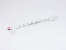 Mastro Porta-bandeira Branco C/luz Alcançado Em Led 40 Cm Mastro Porta-bandeira Branco C/luz Alcançado Em Led 40 Cm