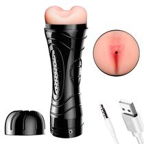 Masturbador e Vibrador Lanterna Formato de Ânus