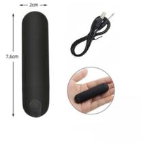 Masturbador Estimulador Vibrador Feminino BULLET 10 modos de vibração