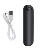 Masturbador Estimulador Vibrador Feminino BULLET 10 modos de vibração - SEX SHOP