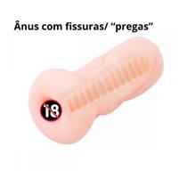 Masturbador Formato Ânus Masculino Pregas Fissuras Masturbação Punheta Cu - LILO
