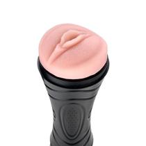 Masturbador Lanterna Masculino com vibração e Formato Vagina - SutilSexy