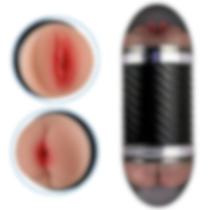 Masturbador Masculino Cyberskin Duplo Anus E Vagina Realista - Sexy Import