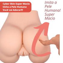 Masturbador Masculino Formato Bunda Cyberskin Realista Vagina e Anus Masturbador Masculino Formato Bunda Cyberskin Realista Vagina e Anus