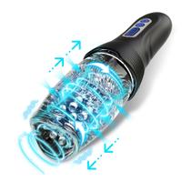Masturbador Masculino Giratório 360 com Vibração Punheta Masturbador Masculino Giratório 360 com Vibração Punheta