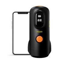 Masturbador Masculino Power Controle Aplicativo Sucção e Vibração Tela LED Controle à Distância Recarregável