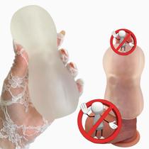Masturbador Masculino Silicone Flexível Orgasmo Masturbador Masculino Silicone Flexível Orgasmo