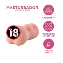 Masturbadorr Masculino Vagina em Cyberskin 14cm
