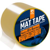 Mat Tape EAGLES Clear de 10,16 ou 10,16 cm, pacote com 1 ou 2 unidades para luta livre