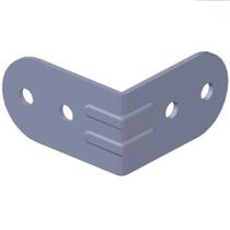 Mata Junta Para Case MJ - 2 Pequeno Zincado Metal Fecho