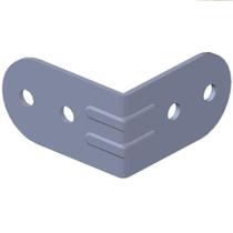 Mata Junta Para Case MJ - 2 Pequeno Zincado Metal Fecho