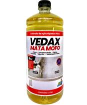 Mata Mofo Vedax 1 Litro Antimofo Guarda Roupa Parede Banheiro Anti Bolor Armário Madeira Rejunte