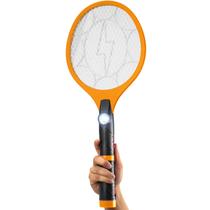 Mata-moscas elétrico CIS Bug Zapper 4000V com lanterna Mata-moscas elétrico CIS Bug Zapper 4000V com lanterna