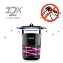 Mata Mosquito Elétrico Armadilha Pernilongo Luz Led Choque - VIOLEDS Bivolt (110-220) Mata Mosquito Elétrico Armadilha Pernilongo Luz Led Choque - VIOLEDS Bivolt (110-220)