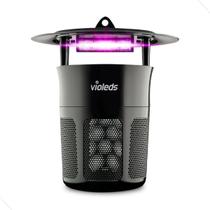 Mata Mosquito Elétrico Armadilha Pernilongo Luz Led Choque - VIOLEDS Bivolt (110-220)