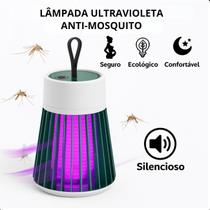 Mata Mosquito LED UV Portátil Compacto Seguro Bivolt Eficaz Mata Mosquito LED UV Portátil Compacto Seguro Bivolt Eficaz