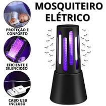 Mata Pernilongo Armadilha Mosquito Violeds Mosquiteiro Eletrico Usb Elétrico Portátil Casa Mosquitos