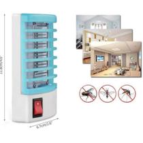 Mata Pernilongo Elétrico Repelente de Mosquito Eletrônico Luminária LED Lâmpada de Tomada de Parede Fotocatalisador