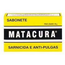 Matacura Sabonete Sarnicida 80g - Trata Sarna Cães Matacura Sabonete Sarnicida 80g - Trata Sarna Cães