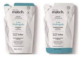 Match Kit Refil Liso Prolongado Shampoo + Condicionador
