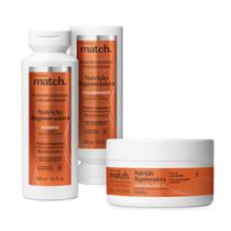 Match Nutrição Regeneradora Shampoo Condicionador + Máscara Match Nutrição Regeneradora Shampoo Condicionador + Máscara