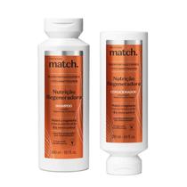 Match Nutrição Regeneradora: Shampoo + Condicionador Match Nutrição Regeneradora: Shampoo + Condicionador