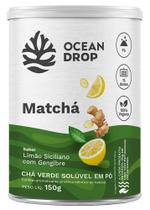 Matchá - 150g - Limão Siciliano com Gengibre - Ocean Drop Matchá - 150g - Limão Siciliano com Gengibre - Ocean Drop