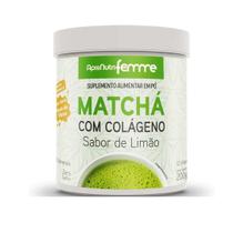 Matchá com Colágeno Solúvel Sabor Limão 200g - Aspinutri