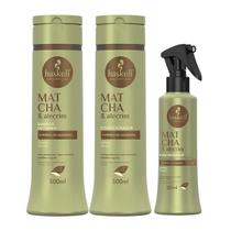 Matcha E Alecrim Haskell Kit Shampo + Condicionador + Fluído