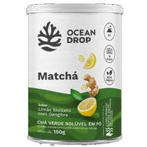 Matchá Limão Siciliano com Gengibre - Ocean Drop 150g Matchá Limão Siciliano com Gengibre - Ocean Drop 150g