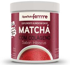 Matchá Solúvel Sabor Hibiscus 200g Apisnutri - SV Matchá Solúvel Sabor Hibiscus 200g Apisnutri - SV