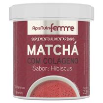 Matchá Soluvel Sabor Hibiscus - Apisnutri Matchá Soluvel Sabor Hibiscus - Apisnutri