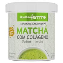 Matchá Soluvel Sabor Limão - Apisnutri Matchá Soluvel Sabor Limão - Apisnutri