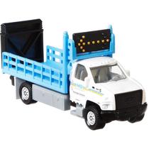 Matchbox - Caminhão GMC 3500 Attenuator Truck - Working Rigs - GPH99